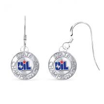 UIL Academics Disc Earrings
